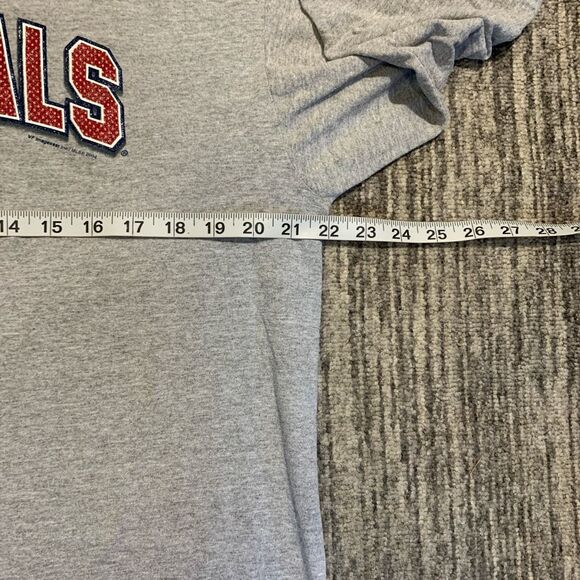 Vintage CSA MLB St. Louis Cardinals Grey Long Sleeve T-Shirt Men's Large - Picture 4 of 6